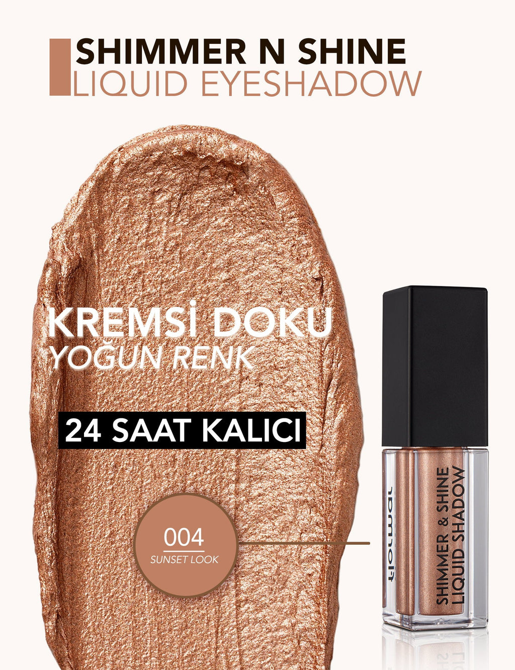 Flormar Shimmer & Shine Intense Liquid Metallic Eyeshadow