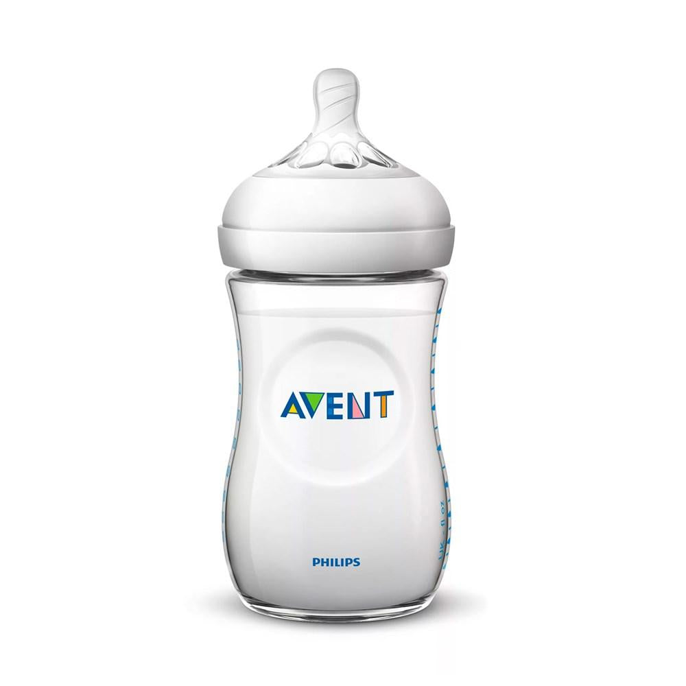 Philips Avent Natural Baby Bottle, 8.8 fl oz - BPA-Free, Anti-Colic, Ergonomic Design