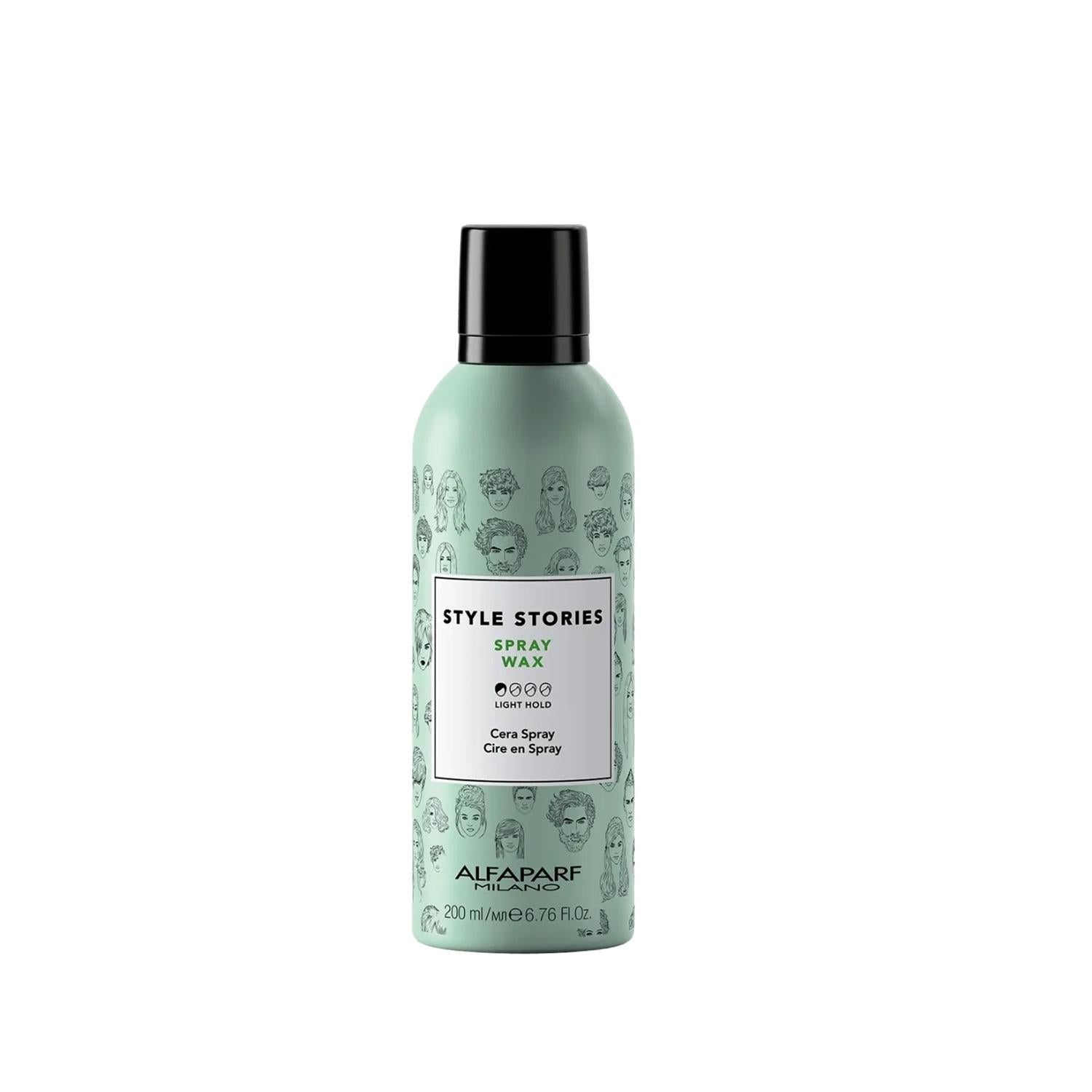 Alfaparf Style Stories Hair Wax Spray 200ml - Textured Hair Styling & Hold