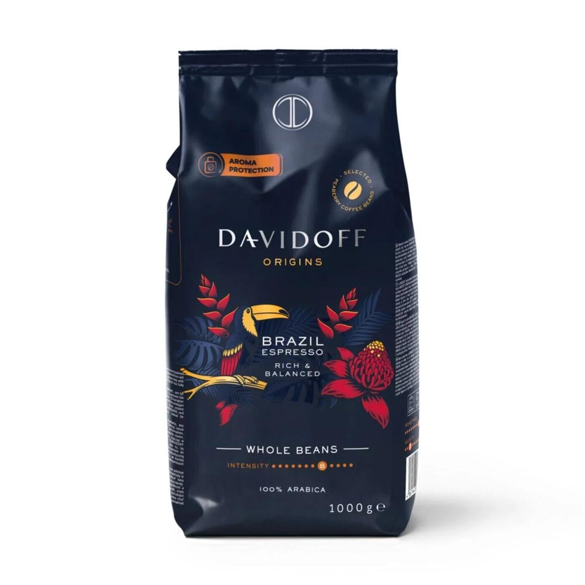 Davidoff Brazil Whole Bean Coffee Rich & Intense 1000g