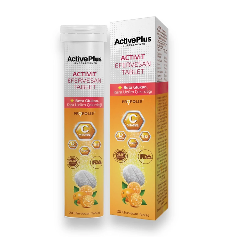 Active Plus Activit Immune Support Effervescent 20 Tablets