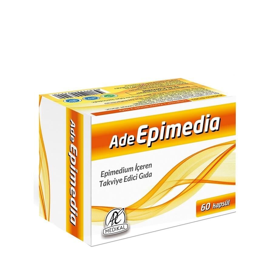 Ade Medikal Epimedia Herbal Support Supplement 60 Capsules
