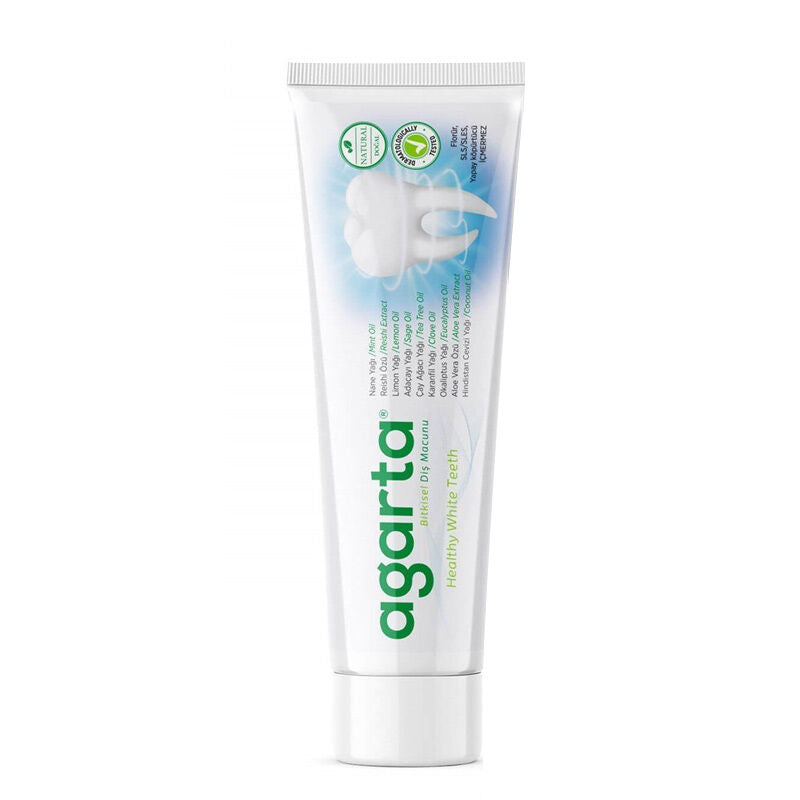 Agarta Natural Fluoride-Free Toothpaste for Bright Smiles 20 ml