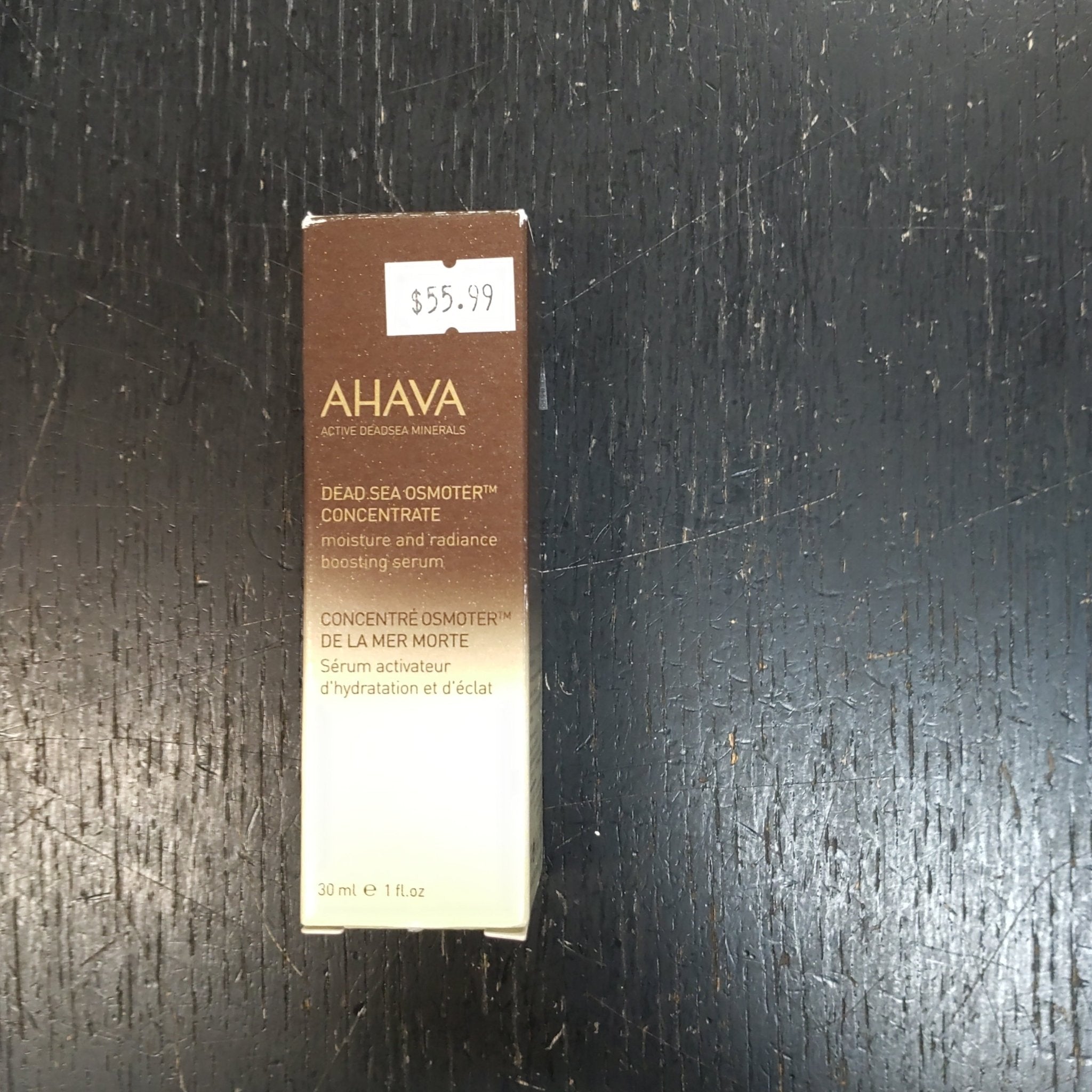 AHAVA Dead Sea Osmoter Concentrate Serum, 1 oz - New in Box