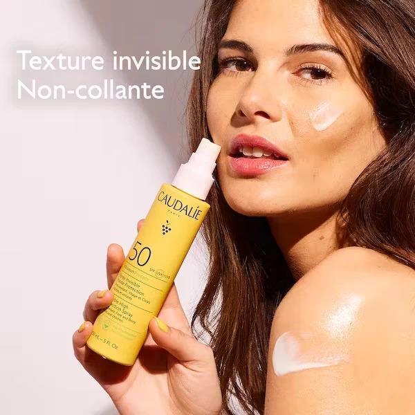 Caudalie Vinosun SPF 50+ Sunscreen Spray - Non-Greasy, Vegan-Friendly Protection for All Skin Types