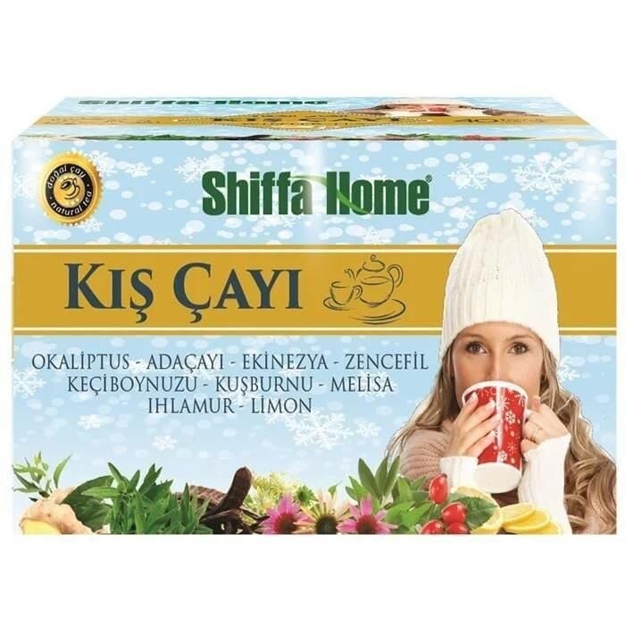 Shiffa Home Winter Tea Herbal Blend 40 Tea Bags