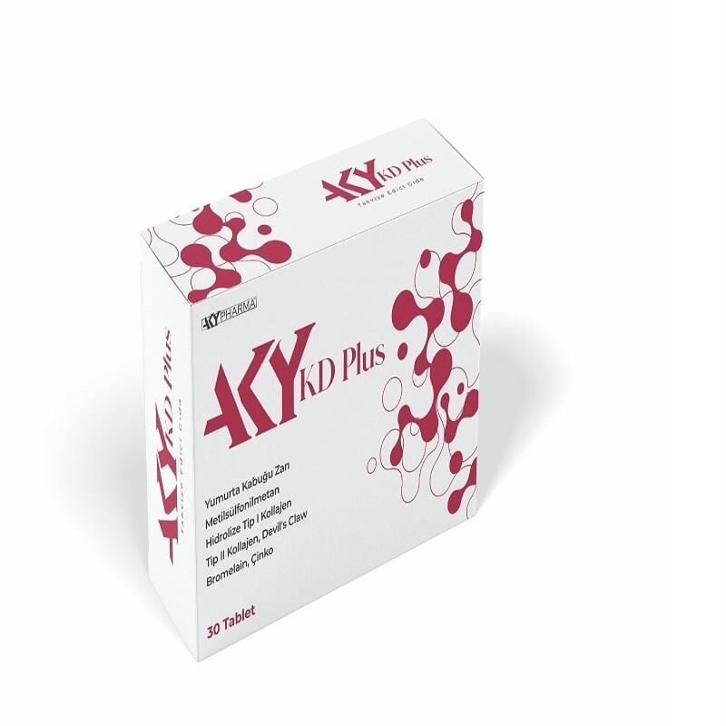 Aky Pharma KD Plus Supplement with Collagen & MSM 30 Tablets