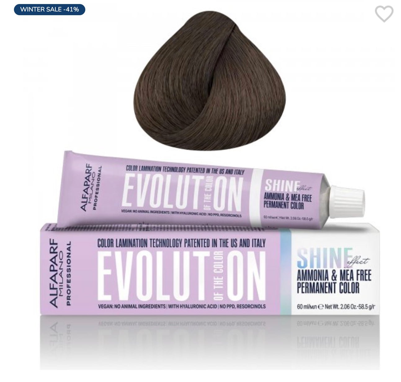 Alfaparf Evolution of the Color Shine Effect, farba do włosów, 6, 60ml
