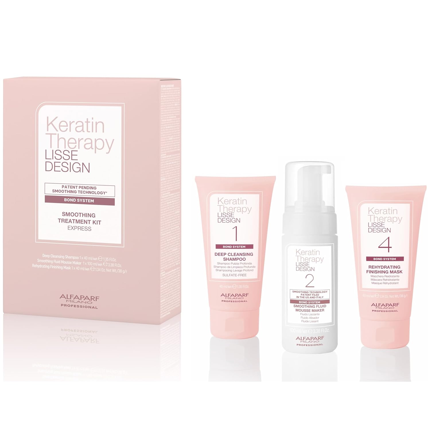 Alfaparf Milano At Home Keratin Hair Treatment Lisse Design