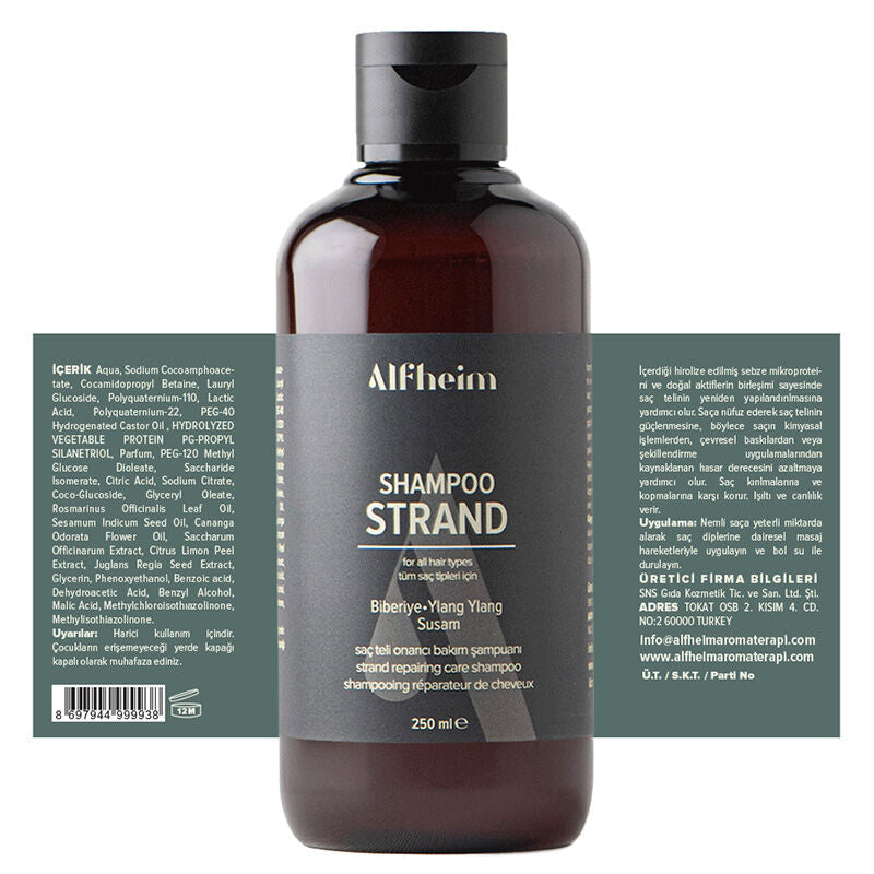 Alfheim Hair Strengthening Shampoo with Vegetable Protein 250ml