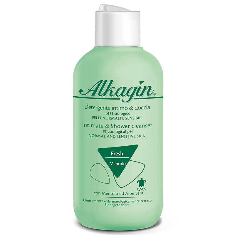 Alkagin Body & Intimate Cleansing Gel with Menthol 250 ml