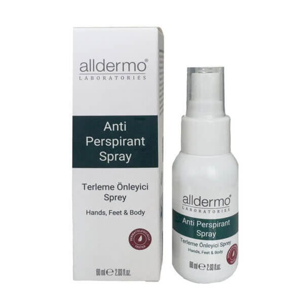 Alldermo Anti-Perspirant Body Spray for Sweat Control 60 ml