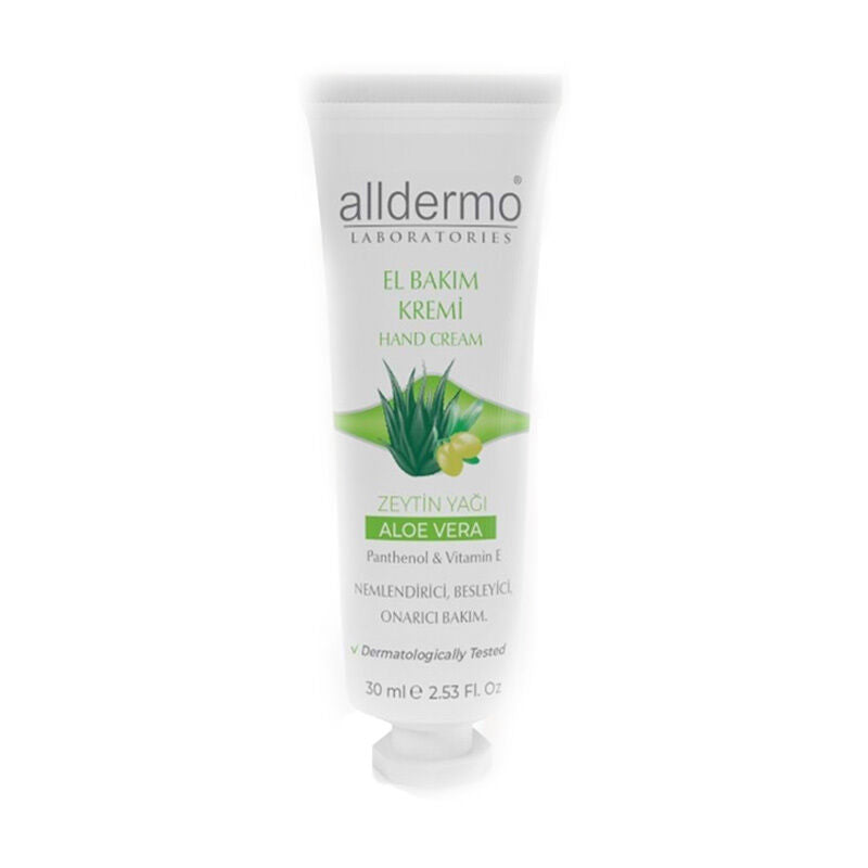 Alldermo Olive Oil & Aloe Vera Nourishing Hand Cream 30 ml
