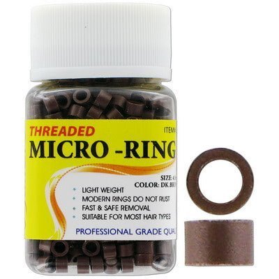 Allure Micro Ring 4.5 mm (1000 pcs) Dark Brown