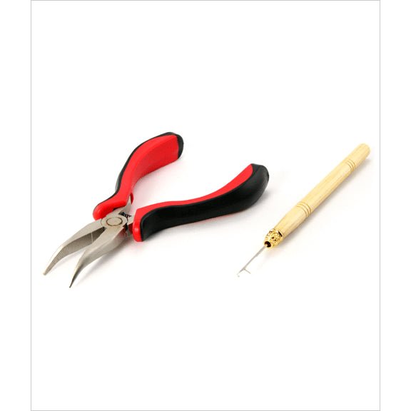 Allure Micro Ring Pliers With Pulling Needle Wig & Hair Extension Tool
