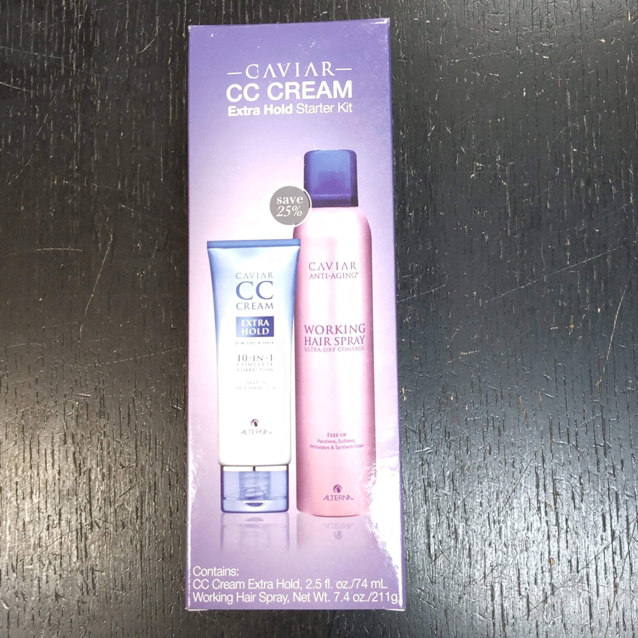 Alterna Caviar CC Cream Extra Hold Starter Kit, Limited Edition