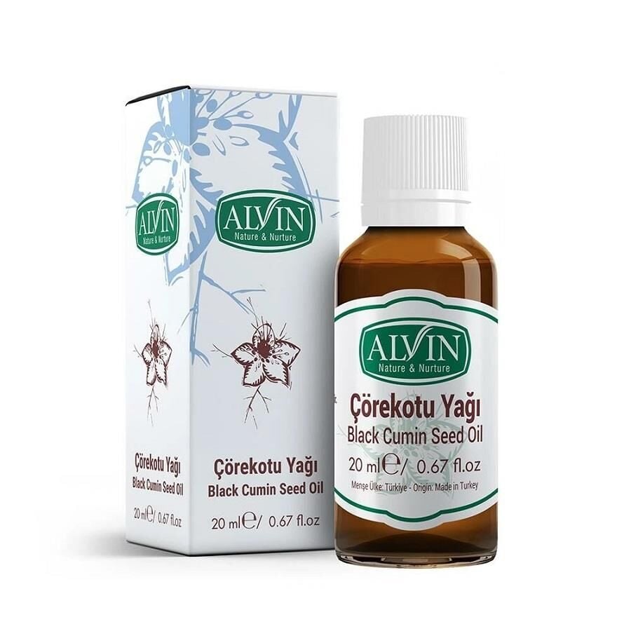 Alvin Black Seed Oil Cold Pressed Pure Extract 20 ml