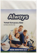 Always Single Mattress Protector Waterproof Shield 90x190 cm