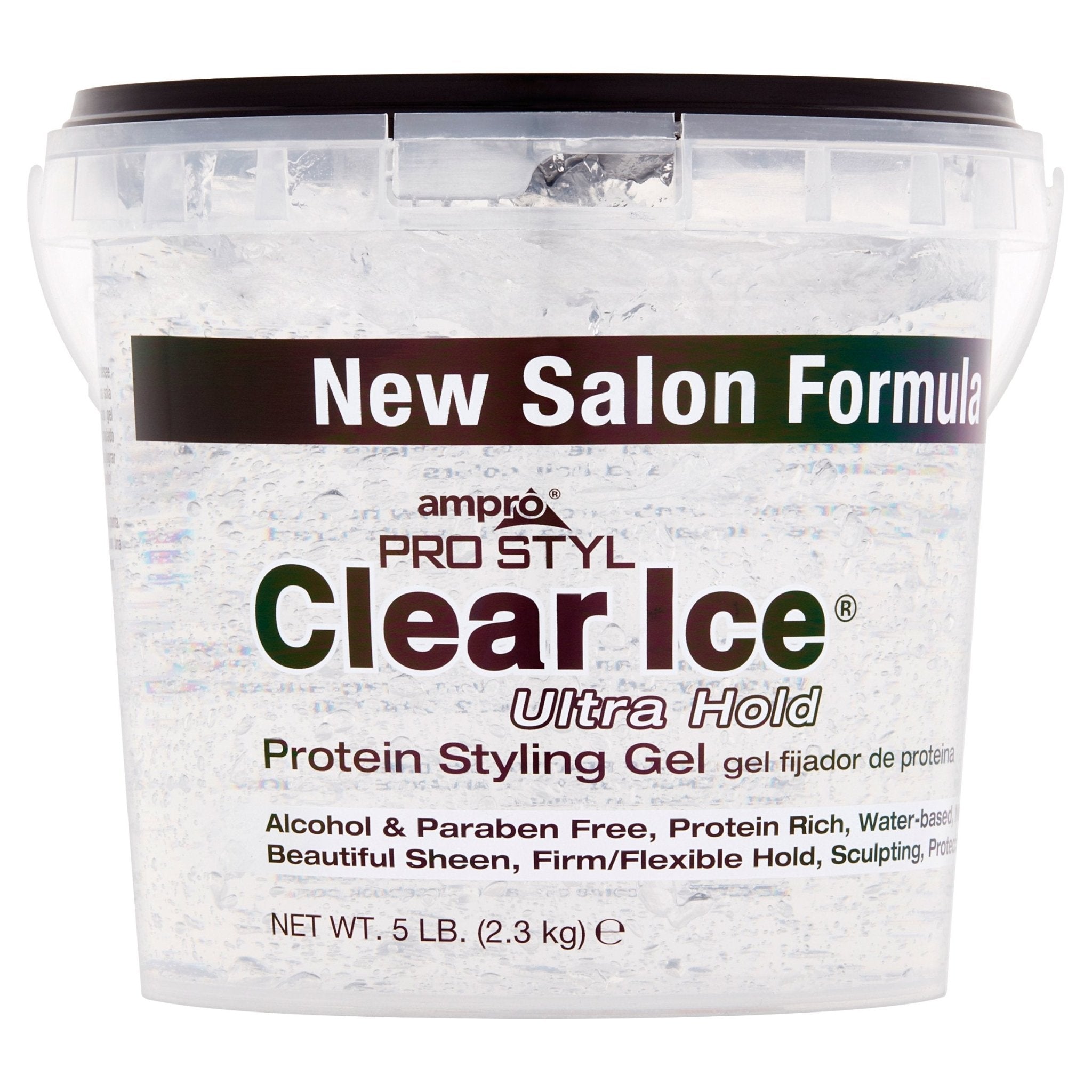 Ampro Pro Styl Clear Ice Protein Styling Gel 5lb