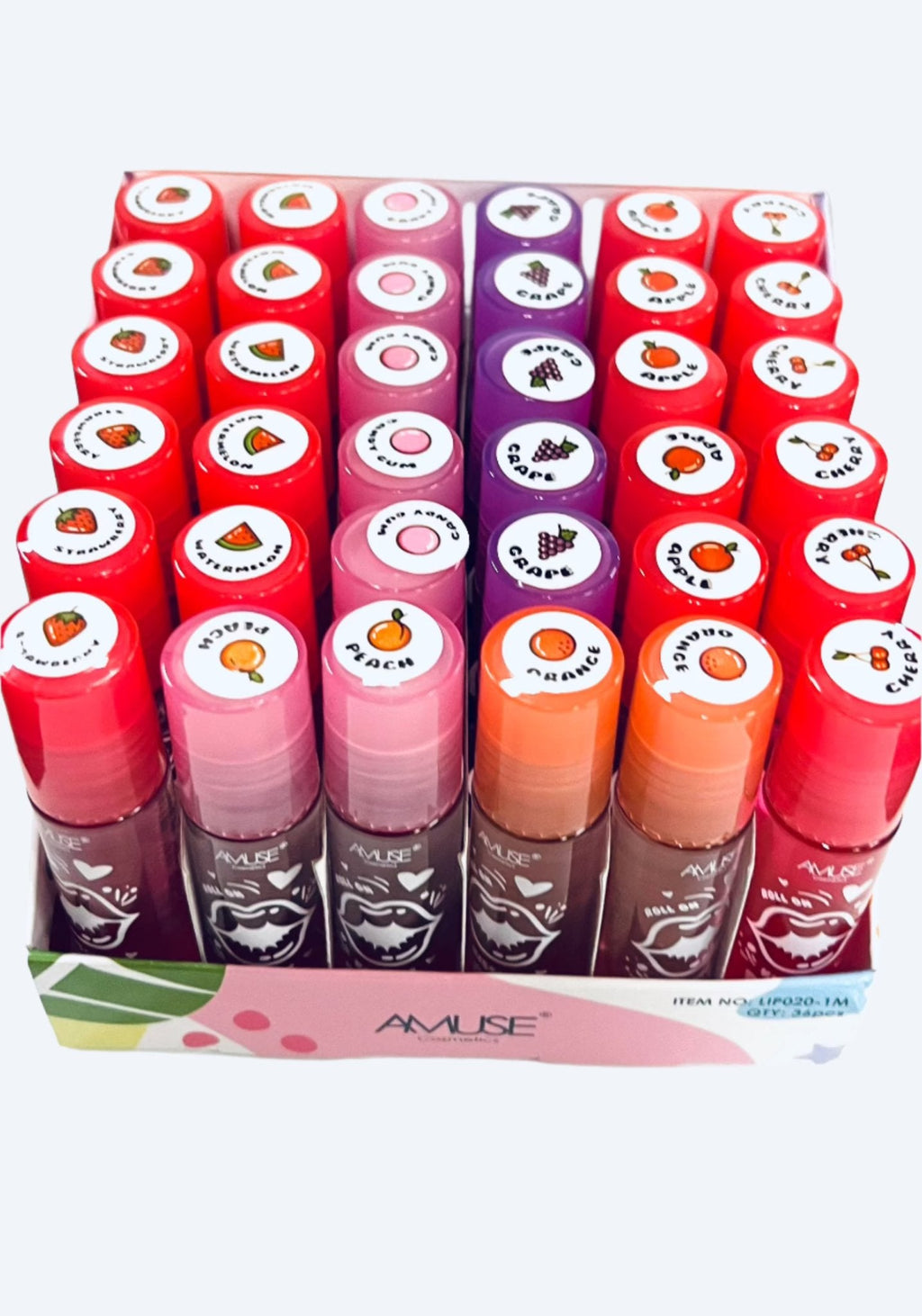 Amuse Roll-On Fruit Lip Gloss
