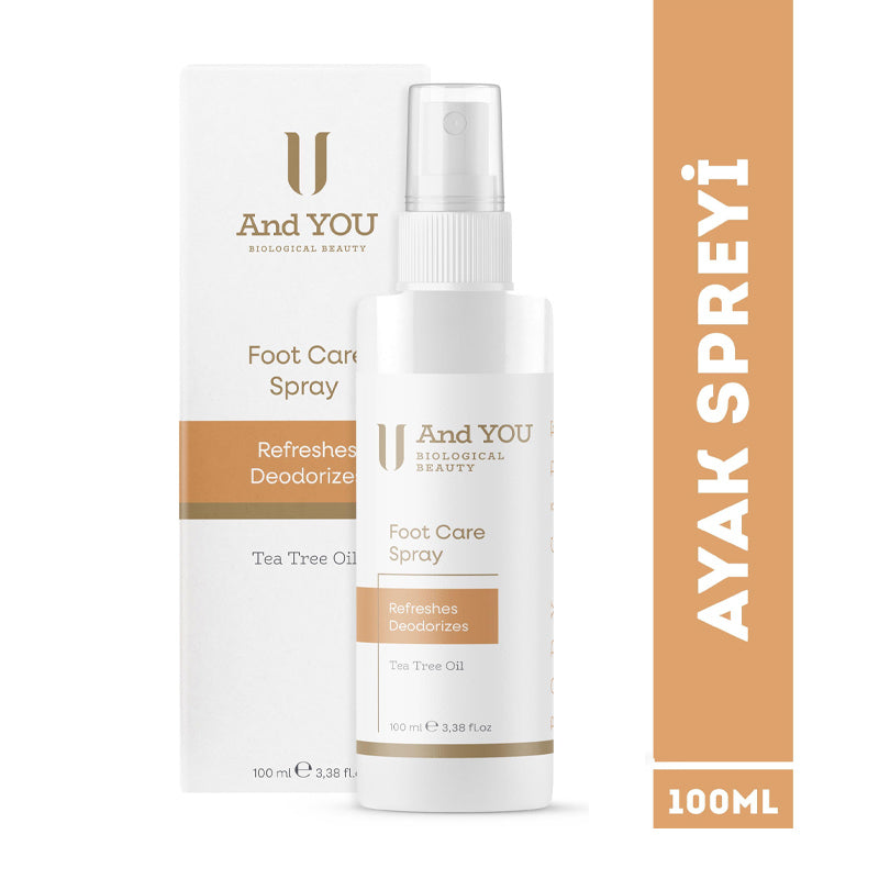 And You Refreshing Foot Spray with Herbal Oils 100 ml