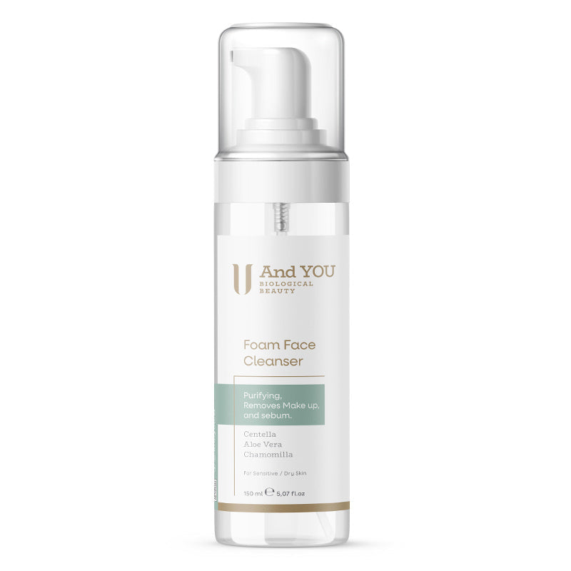 And You Sensitive Skin Cleansing Foam Soothing Formula 150 ml
