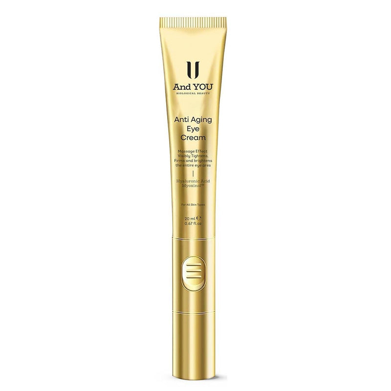 And You Vibrating Anti-Aging Eye Cream with Hyaluronic Acid 20ml