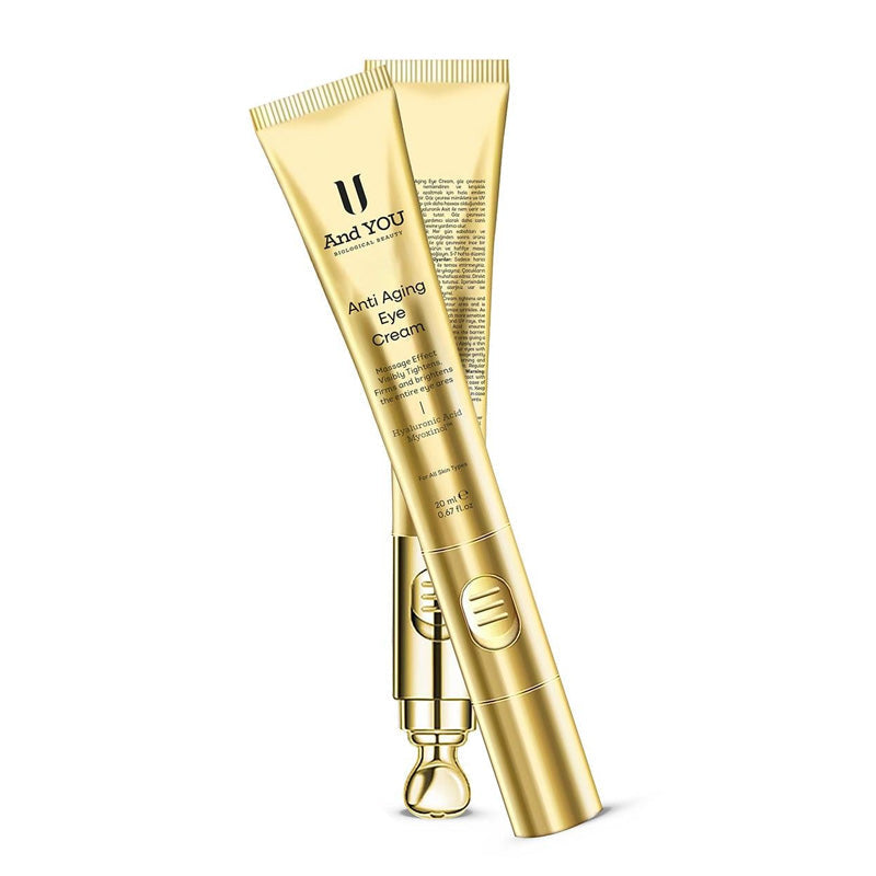 And You Vibrating Anti-Aging Eye Cream with Hyaluronic Acid 20ml
