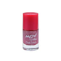 Mov Glitter Nail Polish - Shiny Finish, Nail Art Supplies, Cosmetic Nail Care