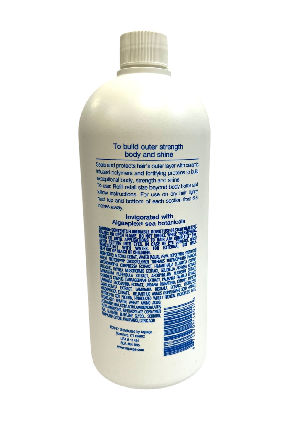 Aquage Beyond Body Sealing Spray All Hair Types 32 oz