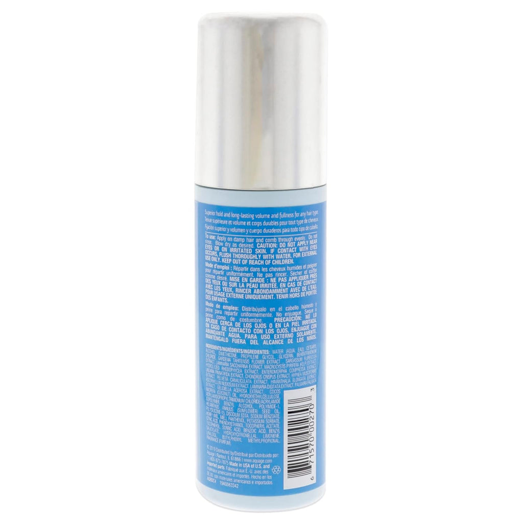 AQUAGE Blow Dry Creme, Adds Volume and Lift to Root Area and Overall Body and Fullness When Blow-Drying Hair, Long Lasting Hold, 4 oz