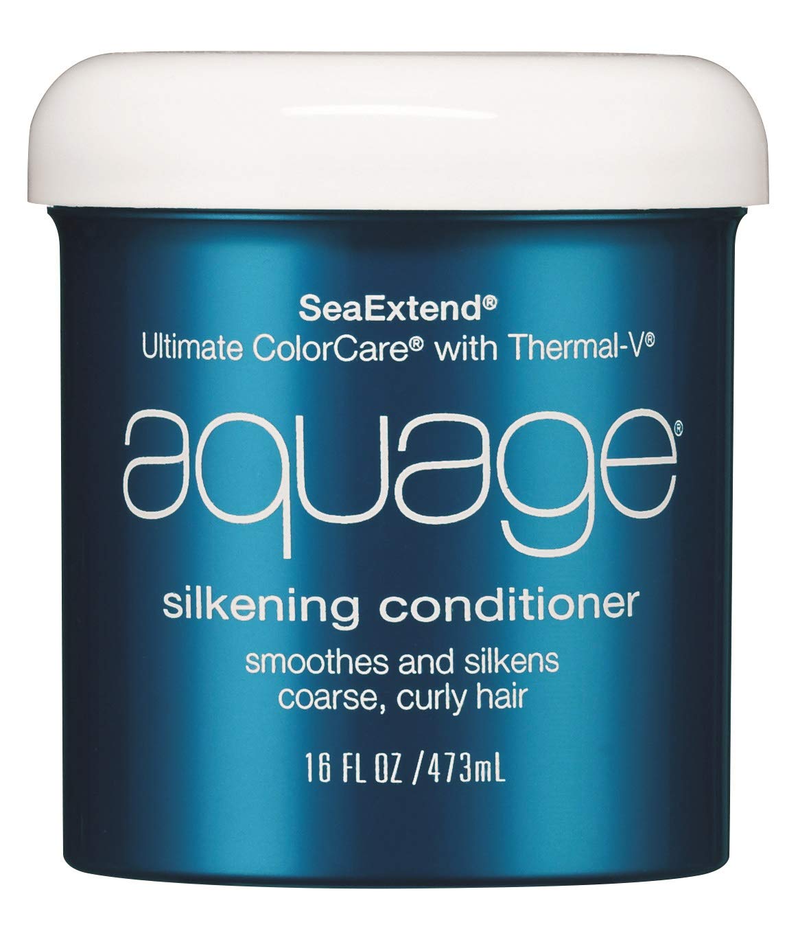 AQUAGE Silkening Conditioner, Provides Dual Color Protection, Manageable and Soft, 16 oz