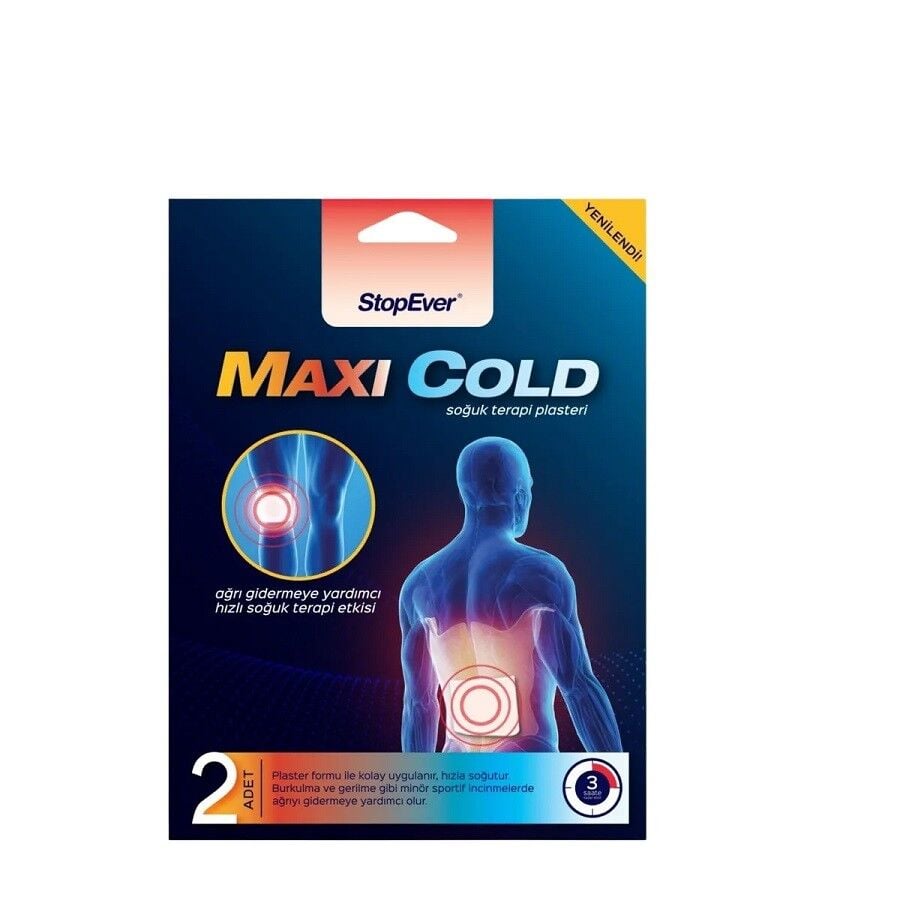Stopever Maxi Cold Soothing Therapy Plasters 2 Count