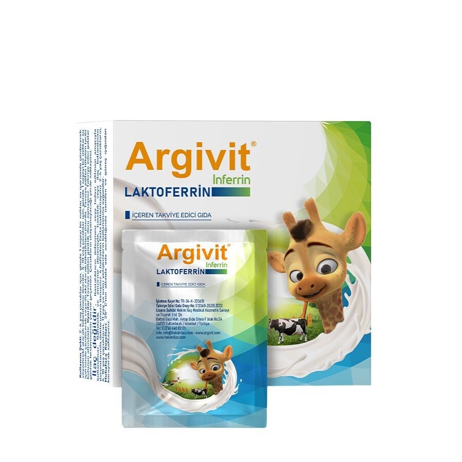 Argivit Inferrin Lactoferrin Dietary Supplement 30 Sachets