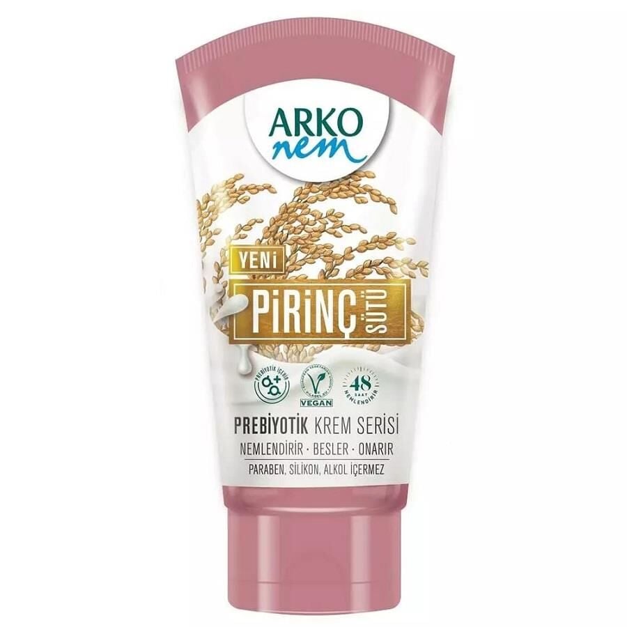Arko Nem Prebiotic Rice Milk Moisturizing Cream 60 ml