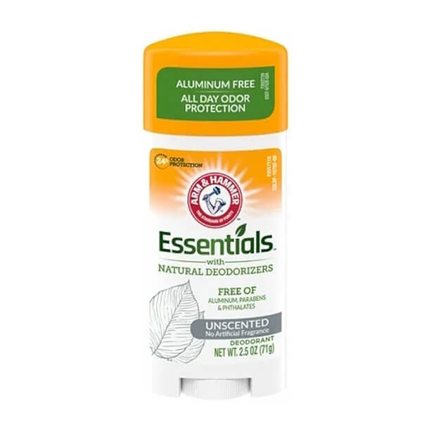 Arm & Hammer Essentials Unscented Natural Deodorant 71g