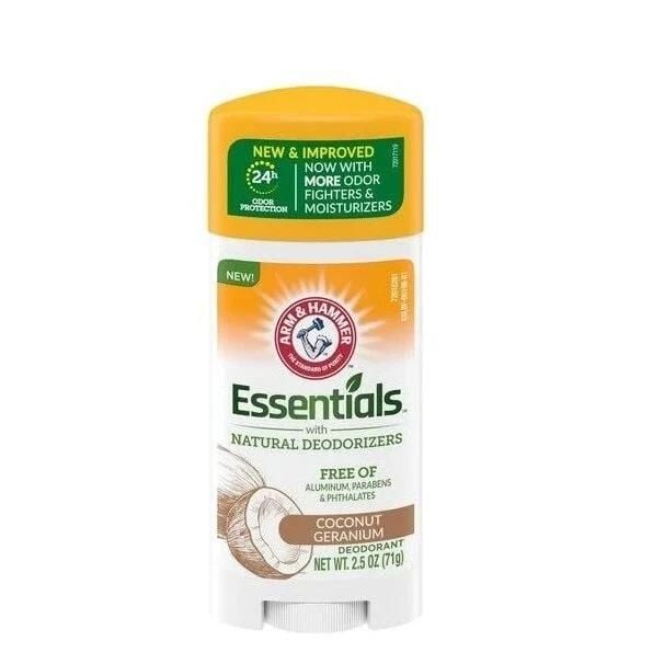 Arm & Hammer Essentials Coconut Geranium Deodorant 2.5 oz