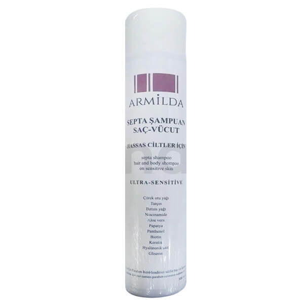 Armilda Septa Sensitive Hair and Body Shampoo 300 ml