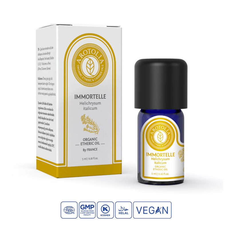 Arotolia Helichrysum Essential Oil for Skin & Diffuser 5 ml