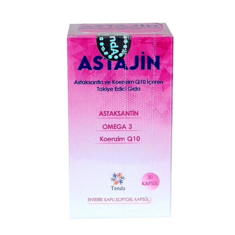 Tenda Ilac Astajin Omega 3 & CoQ10 Dietary Supplement 30 Capsules