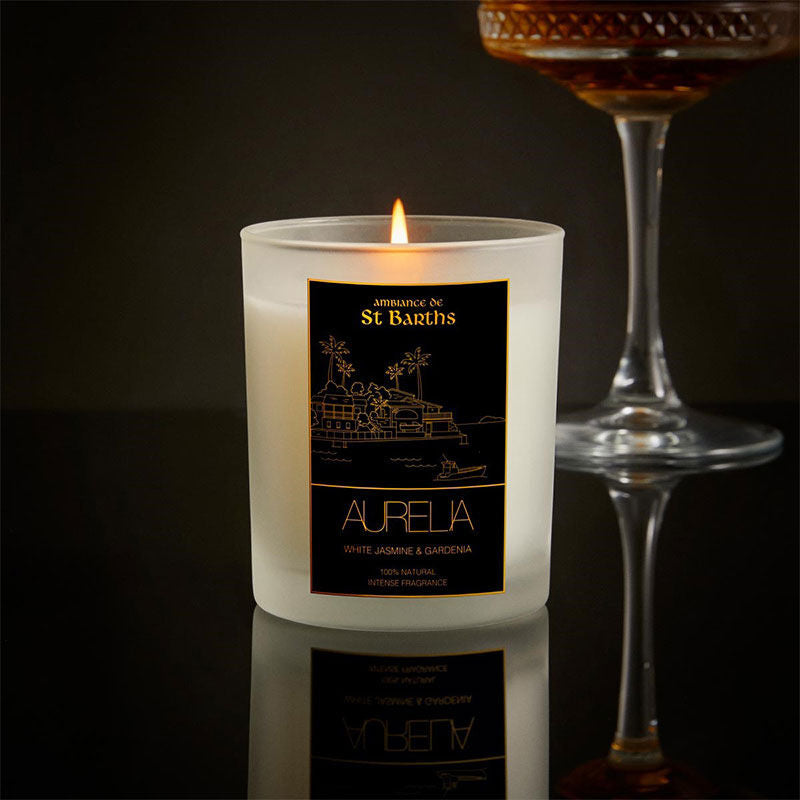 Aurelia Geneve Jasmine & Gardenia Scented Candle 180g