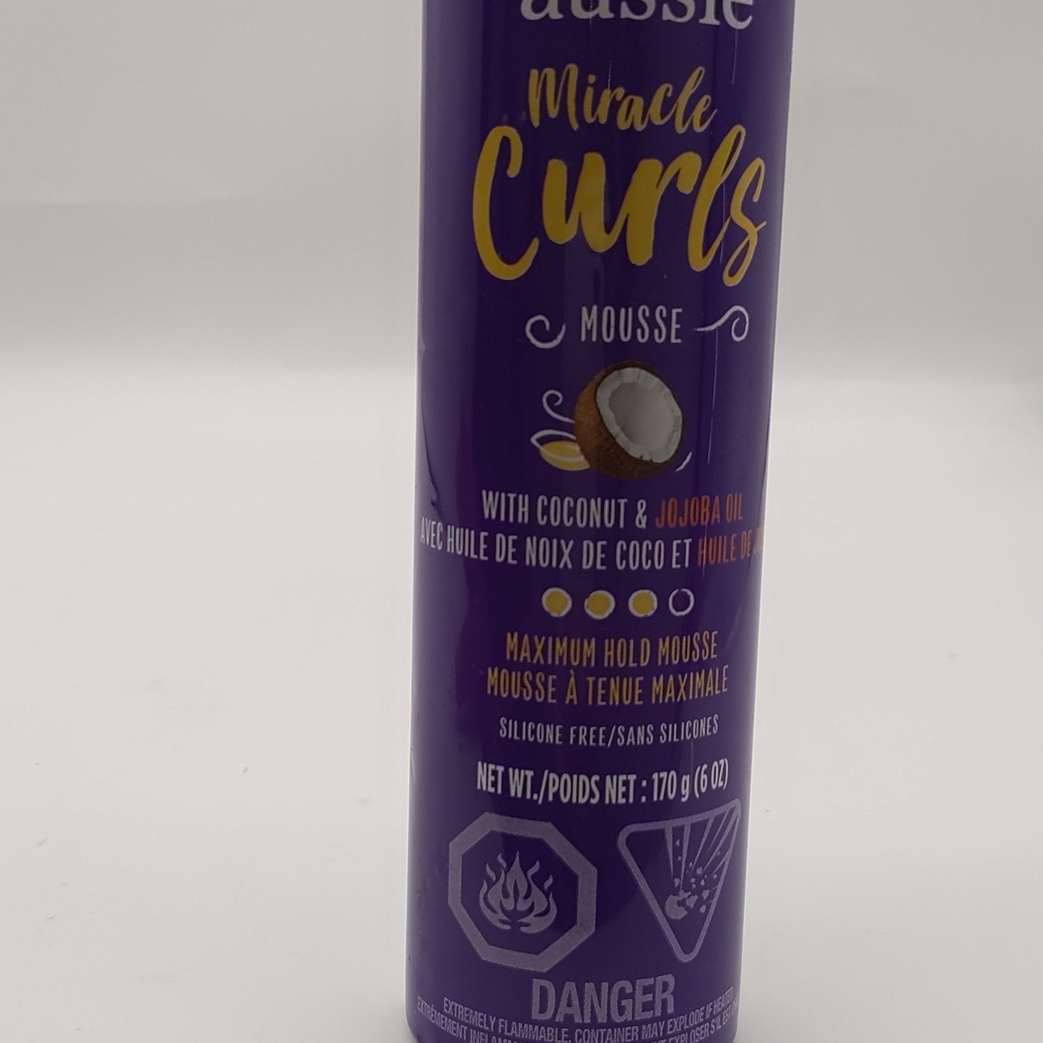 Aussie Miracle Curls Hair Styling Mousse, 6 oz