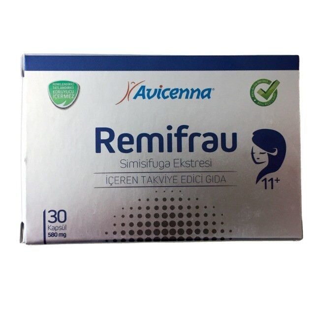 Avicenna Remifrau Black Cohosh Herbal Complex 30 Capsules