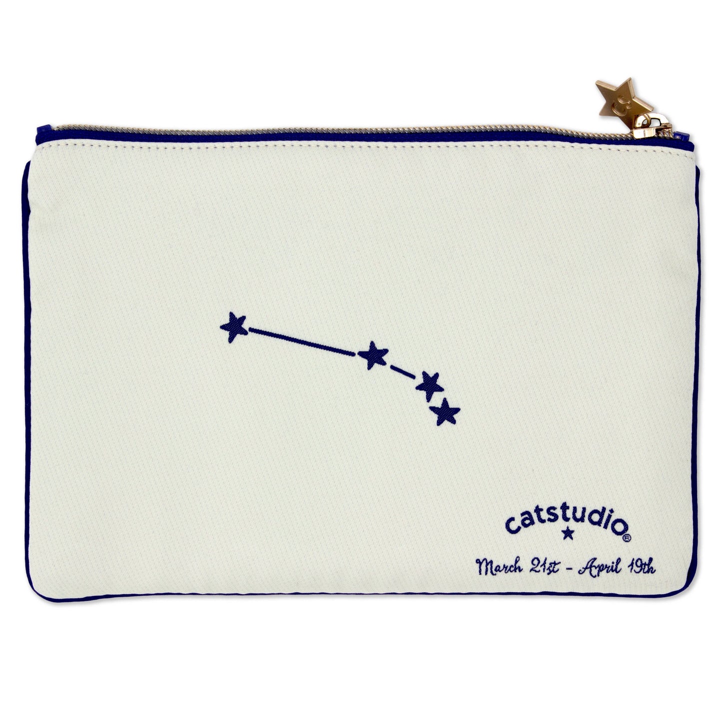catstudio - Aries Astrology Zip Pouch