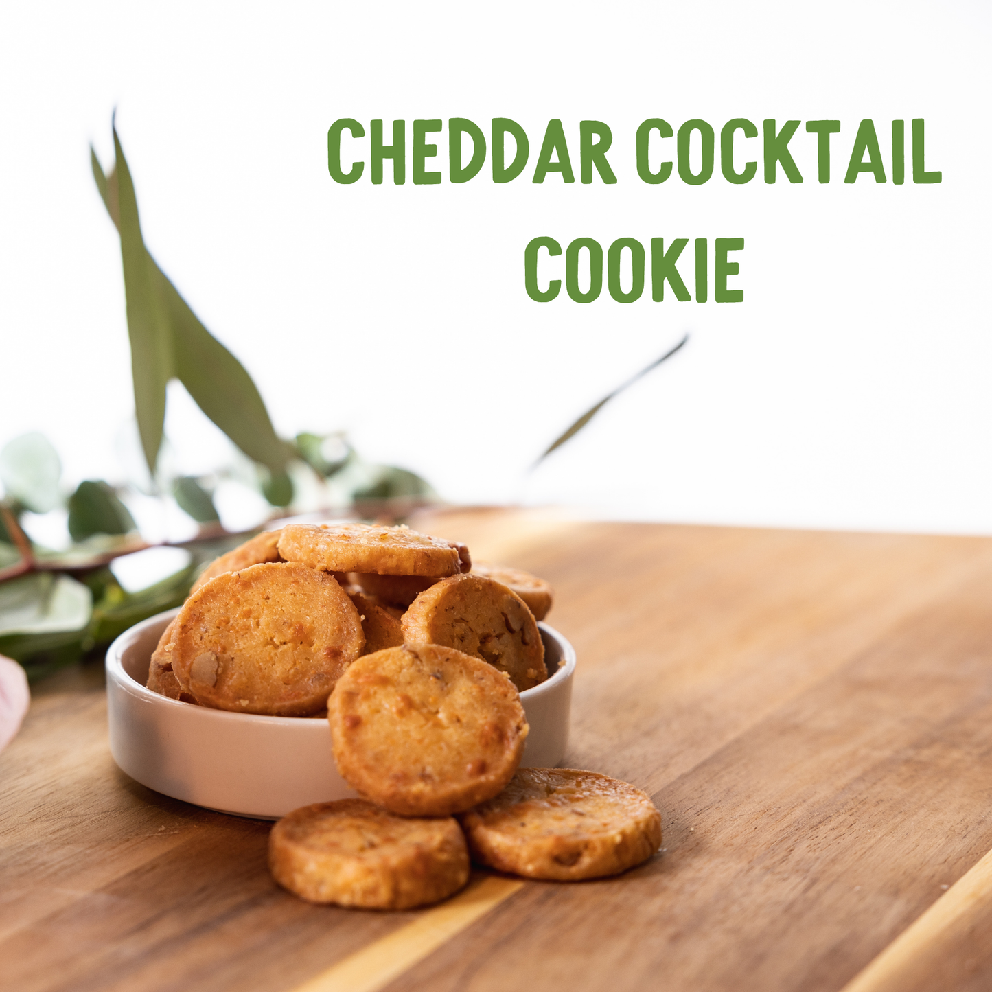 Watanut - Charleston Gift Tin | Gourmet Cheddar Cocktail Cookies