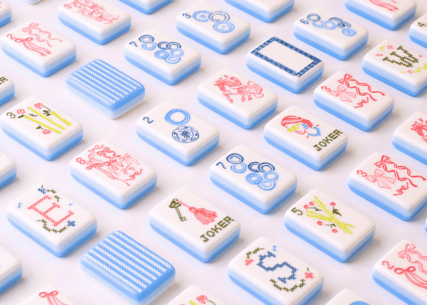 Miss Mahjong - Miss Darling: Mahjong Tile Set - In Store Only