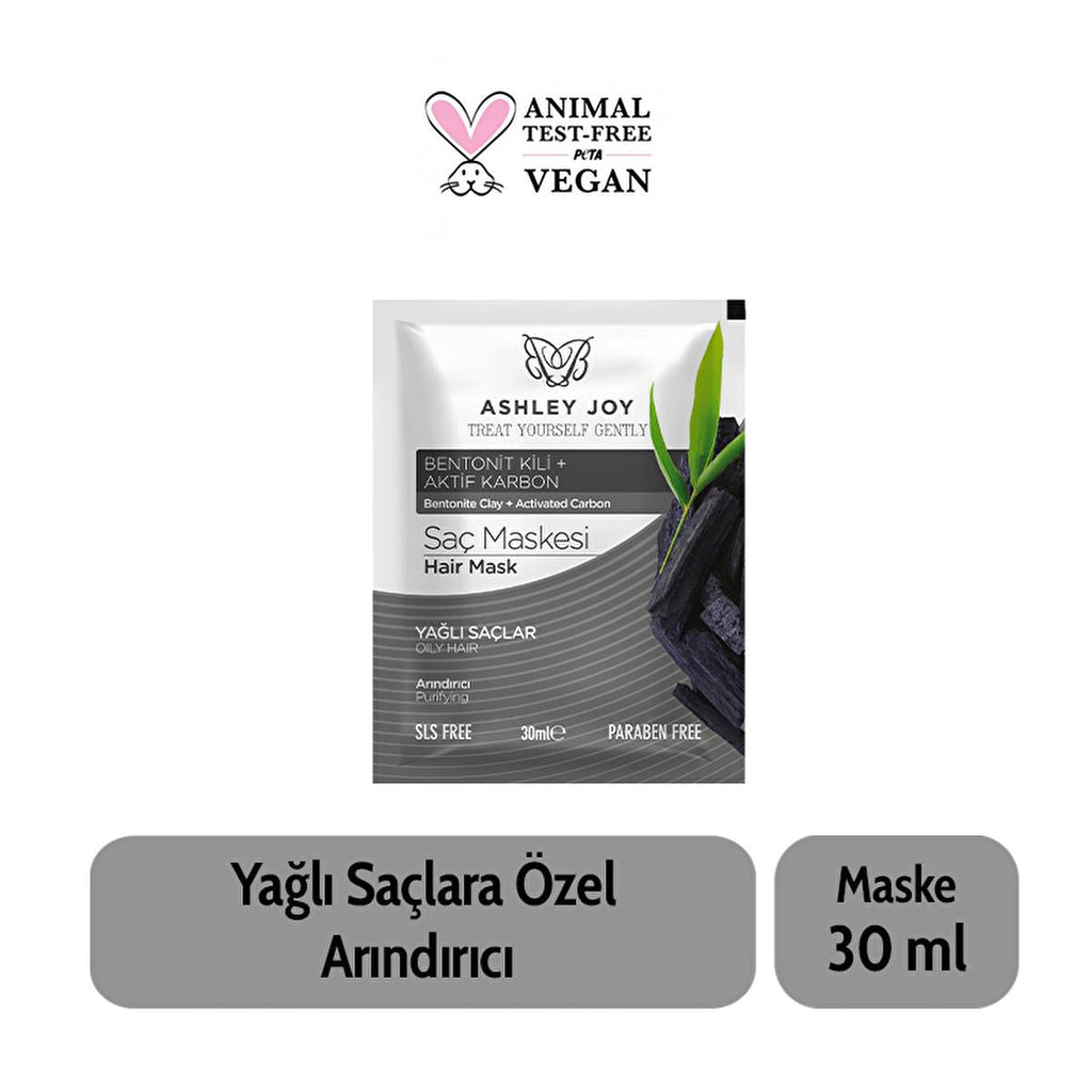 Ashley Joy Volumizing & Strengthening Hair Mask: Repair Damaged, Chemically Treated Hair | Thermal Protection & Bamboo Extract
