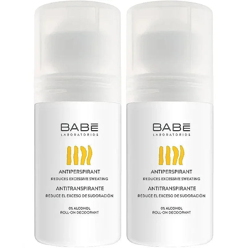 Babe Antiperspirant Roll-On Deodorant Set for Freshness 50ml x2