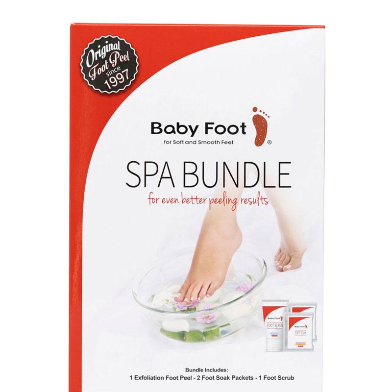 Baby Foot Spa Bundle (Original Foot Peel, 2 Foot Soaks & Foot Scrub)