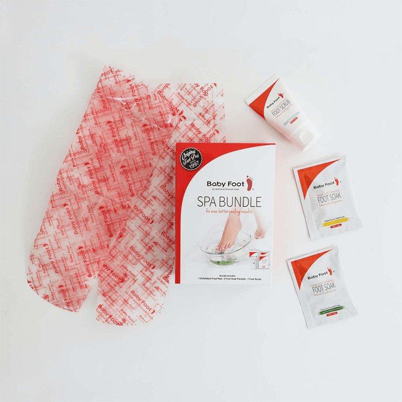 Baby Foot Spa Bundle (Original Foot Peel, 2 Foot Soaks & Foot Scrub)